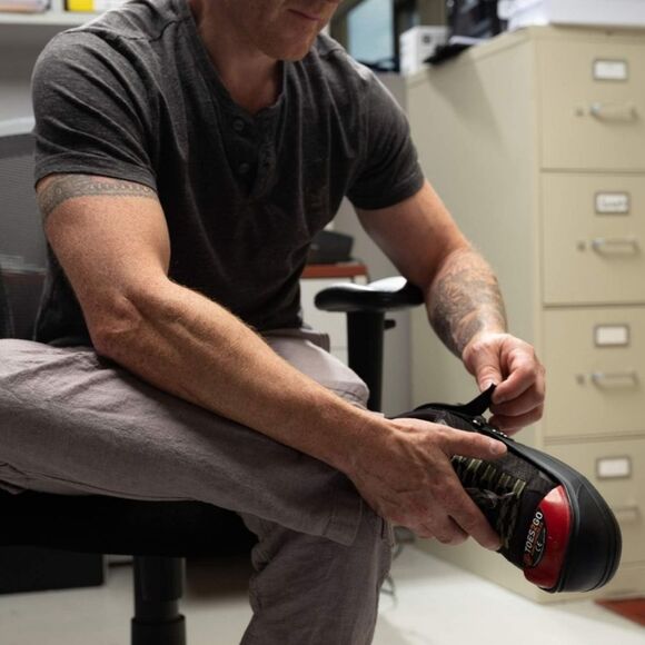 Impacto T2Gum Toes 2 Go Steel Toe Shoes NIB - Picture 10 of 10